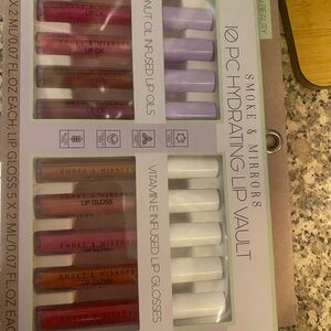 Smoke & Mirrors 10pc Hydrating Lip Vault - Assorted Pinks, Nudes & Reds